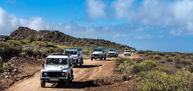 Onverharde wegen Gran Canaria op Jeepsafari