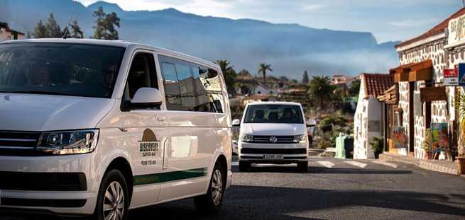 Trasa wycieczki VIP minivanem przez wioskę na Gran Canarii