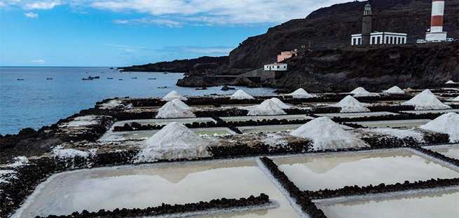 Image of La Palma salt mines on a private excursion by jeep